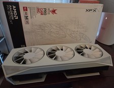 XFX Mercury AMD Radeon RX 9070 XT OC 16GB White Gaming Edition with RGB picture
