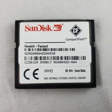 HP Sandisk CC501EA Compact Flash 128MB Memory Card Module for LaserJet Printers picture