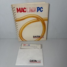 DataViz MacLink Plus PC DOS Software & Manual IBM PC XT AT PS2 picture