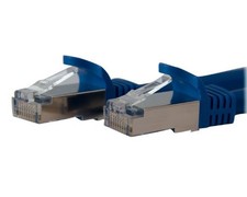 StarTech C6ASPAT10BL 10ft CAT6a Ethernet Cable 10GbE Blue picture