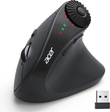 acer Wireless Ergonomic Mouse with Side Scroll Wheel 4000 DPI Bluetooth Mouse picture