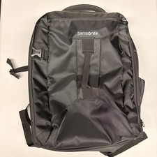 Samsonite Sintra 15.6 Laptop Travel Backpack Black Carry On Clamshell Bag picture
