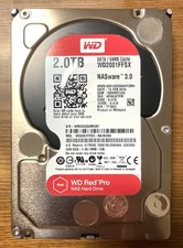 Rare model Western Digital WD Red Pro WD2001FFSX 3.5 inch HDD 2TB (NAS-oriented picture