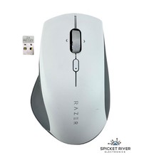 Razer Pro Click Wireless Ergonomic Mouse WiFi / Bluetooth - White RZ01-0299 picture