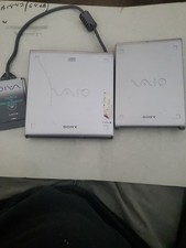 Sony LOT VAIO PCMCIA External CD-ROM Drive PCGA-CD51 And Floppy #PCGA-UFD1 picture