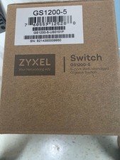 4 Pack - ZYXEL  GS1200-5 5-PORT GbE WEB MANAGED SWITECH picture