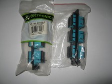 Lot of 2 Ortronics OR-OFP-SCD12LC Fiber Optic Adapter Panel Aqua 12 Fibers picture