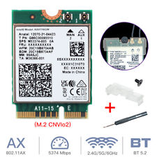Intel AX411NGW Wi-Fi 6E CNVio2 Tri-Band 802.11ax Bluetooth 5.3 Network wifi Card picture