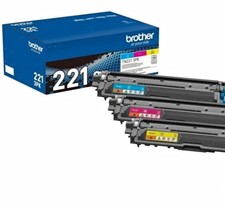 Brother Genuine NEW TN221-3PK 3-Pack Color Laser Toner Cyan/Magenta/Yellow picture