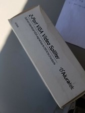 Aluratek AVS02 2-Port VGA Video Splitter High Signal Bandwidth 350MHz.Free shipp picture