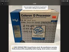 Intel Celeron D 340J 2.93GHz LGA775 256KB Cache 533MHz FSB BX80547RE2933CSL7TP picture