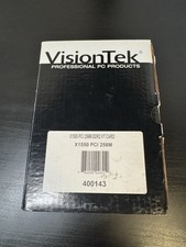 RARE NEW PCI SLOT Visiontek ATI X1550 256MB DDR2 VIDEO CARD 400143 VGA DVI picture