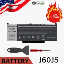 LOT Battery J60J5 For Dell Latitude E7270 E7470 1W2Y2 R1V85 451-BBSX 451-BBSY US picture
