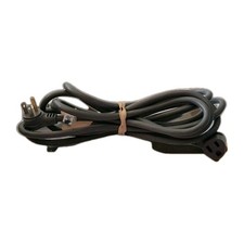 Power Supply Cord 5 FT 3-prong Trapezoid Monitor/Computer Universal Heavy-duty  picture
