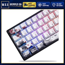 Keycap Set 127 Keys PBT Double Shot Cherry Profile Compatible with Mechanical picture