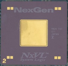 Lot 1 Vintage IBM NexGen 2 NxVL System Logic  CPU/Processor Gold Pins Socket 463 picture