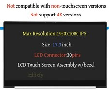 For HP Envy 17t-cw 17-cw 17.3 LCD Display Touch screen Assembly Panel N42848-001 picture