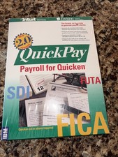 QuickPay Payroll For Quicken 2.0 Intuit Envision New Sealed  picture