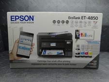 Epson EcoTank ET-4850 Color Inkjet All-In-One Printer - Black picture