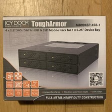 ICY DOCK ToughArmor 4 x 2.5 Inch SATA HDD & SSD Mobile Rack picture
