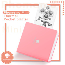 Phomemo M02 Thermal Inkless Sticker Paper Pocket Portable Handheld Small Printer picture