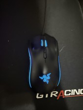 Razer RZ01-02560100-R3U1 Mamba Elite Wired Optical Gaming Mouse - Black Used picture
