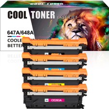 4PK CE260A 647A Toner Set for HP Laserjet CP4525XH CP4525N CP4520 CP4025 CP4025N picture