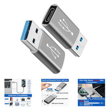 USB 3.0 to USB C Adapter 2 Pack, 10Gbps Data Transfer, USB A Male to USB C picture