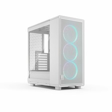 Fractal Design Epoch White RGB - Tempered Glass Clear Tint- High Airflow PC picture