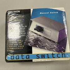 Precision Instruments Fully Bi-Directional Two Port Manual Data Switch picture