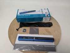 IRIS IRIScan Book 2 Portable Handheld Scanner 600 DPI 2GB USB 457368 picture
