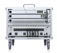 Ubiquiti Toolless Mini Rack 6U Open Frame Silver Steel U-Rack-6U-TL (Used) picture