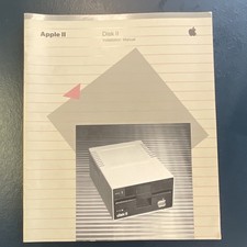 Apple II Disk II Installation Manual 030-0415-A Vintage Computer Book picture