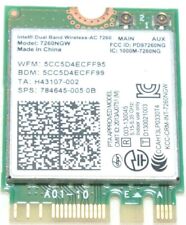 784645-005,7260NGW, HP INTEL DUAL BAND WIRELESS 802.11ac 2X2 WiFi/BLUETOOTH 4.0  picture