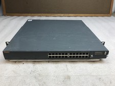 HPE Aruba Networks S3500-24P 24 Port Gigabit Switch PoE+ 400W w/ Rack Ears picture