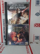 Rare Star Wars Rebel Assault II The Hidden Empire & Battlefront Pc No Keys #162h picture