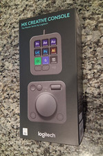 Logitech MX Creative Console, Programmable Keypad 9 LCD Keys and Dial picture