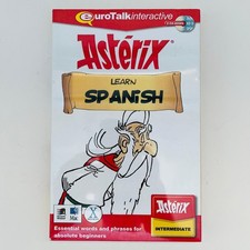Asterix Learn Spanish (EuroTalk Interactive) 2 CD-ROM Set BRAND NEW SEALED picture