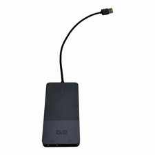 GiQ USB 3.0 Docking Station Triple Display USB C Laptop D3908-QGEEM - Grey picture