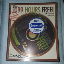 Vintage AOL 8 & 9 CD Disc America Online Collectible Sealed Two Discs picture
