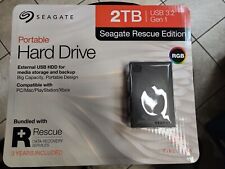 Seagate 2TB Portable Hard Drive with Rescue Data Recovery Services USB 3.2 Gen 1 picture