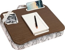 Designer Lap Desk W/ Phone Holder & Device Ledge Hummingbird Toile picture