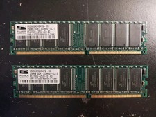 ProMos Memory Module PC2700U DDR 333 V826632K24SATG-C0 512MB = 2 x 256MB Sticks  picture