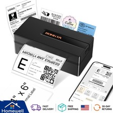 Versatile Bluetooth Thermal Label Printer - Perfect for Shipping & Organization picture