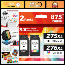 High-Yield Ink Cartridge Replacement PG-275 CL-276 XL for Canon 275XL 276XL picture