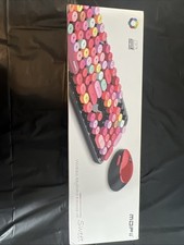 Mofii Sweet Wireless Keyboard And Mouse Combo Set - Mixed Pink picture