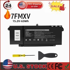 ✅LOT 1-30X Battery 7FMXV  For Dell Latitude 5320 7320 7420 7520 TN2GY 9JM71 63Wh picture