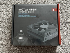NOCTUA NH-L9i chromax.Black Premium Low Profile CPU Cooler Intel LGA1200/LGA115X picture