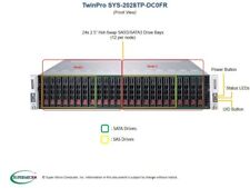 Supermicro SYS-2028TP-DC0FR Barebones Server, NEW, IN STOCK, 5 Year Warranty picture