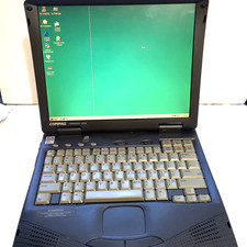 Vtg Compaq Armada 1700 PII-266MHz 32MB 4GB Hard, 3.5